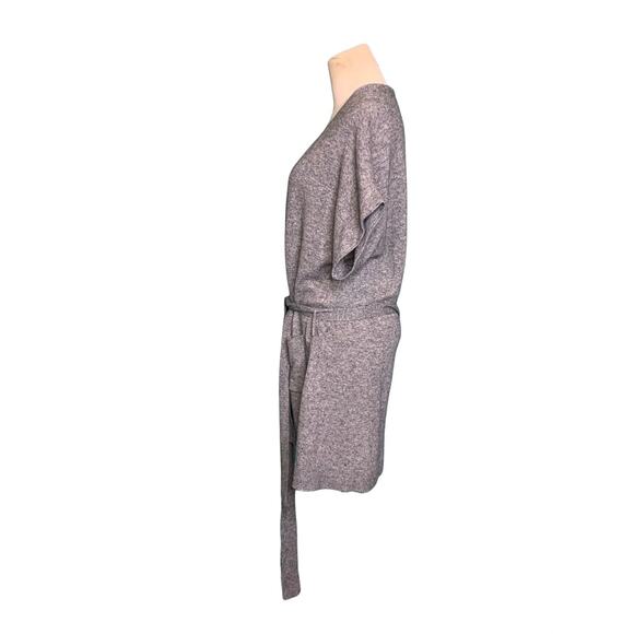 BCBG Max Azria gray short sleeves buttoned cardigan sweater M - Picture 6 of 9